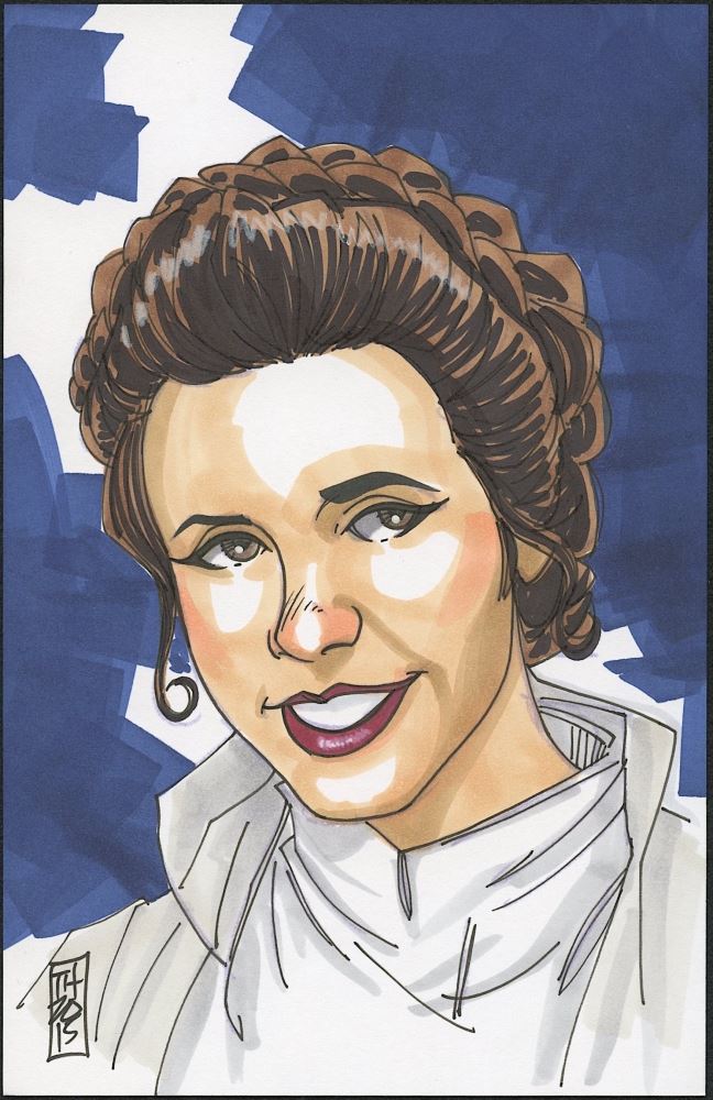 Princess Leia Drawing Pics