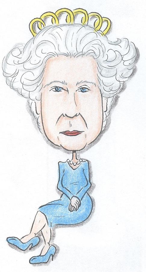 Queen Elizabeth Drawing Realistic