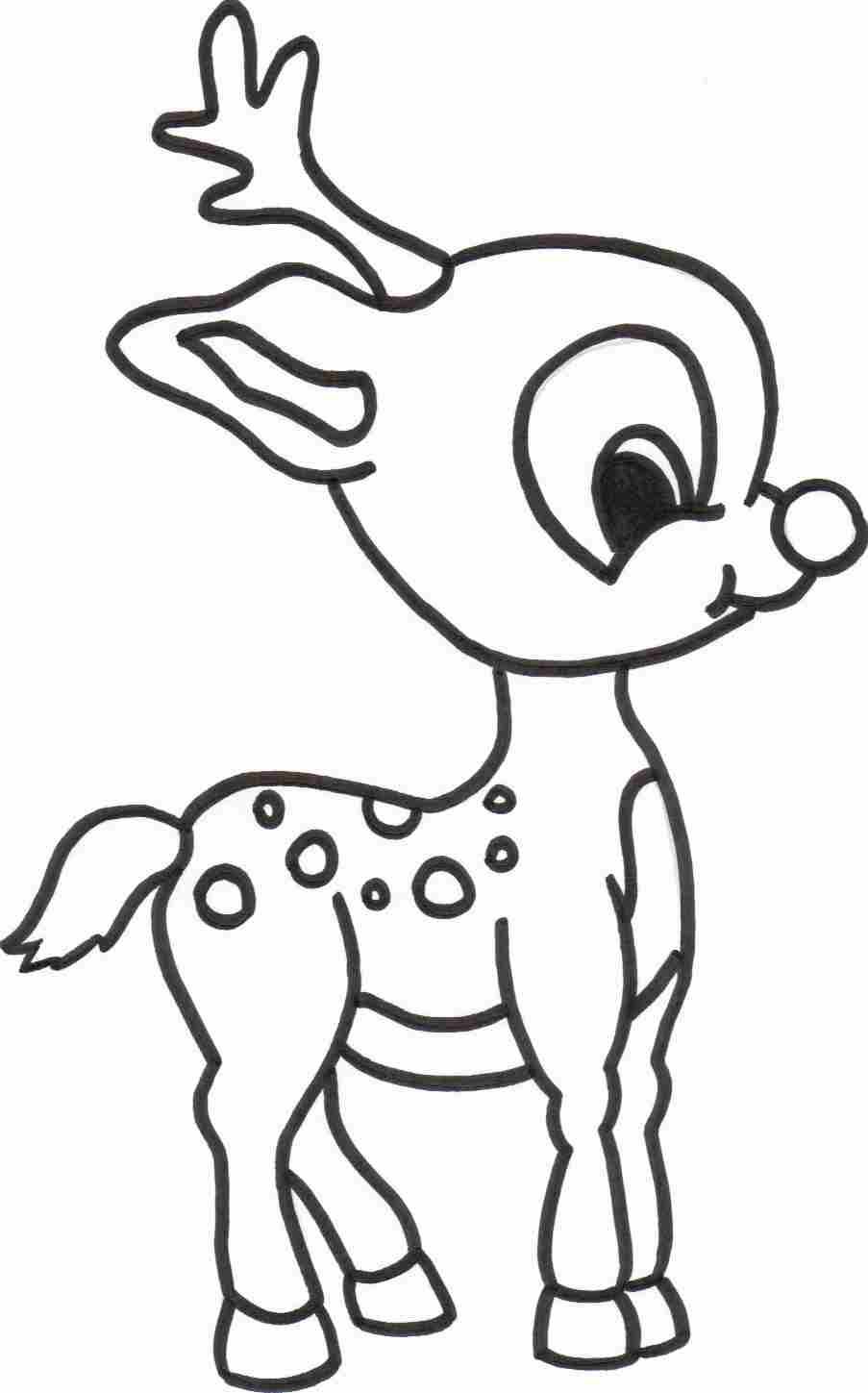 Reindeer Drawing Picture