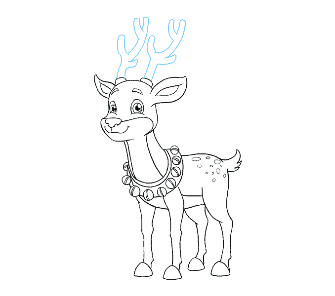 Reindeer Drawing Realistic