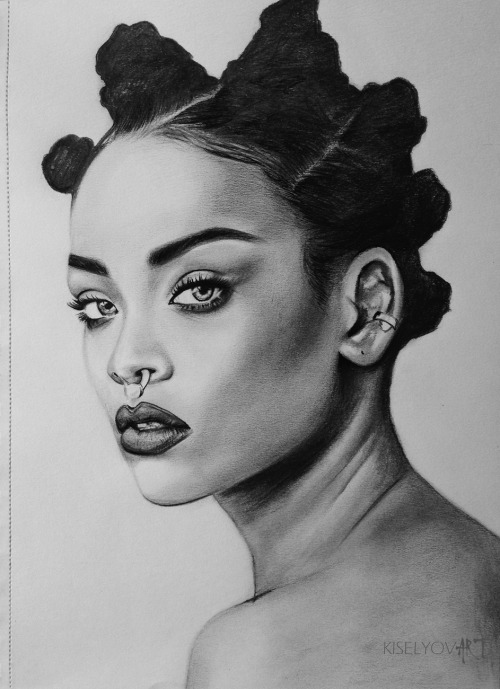 Rihanna Drawing Photos