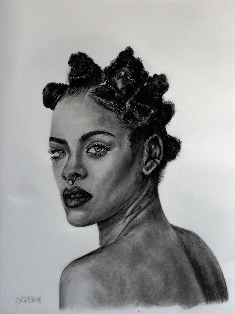 Rihanna Drawing