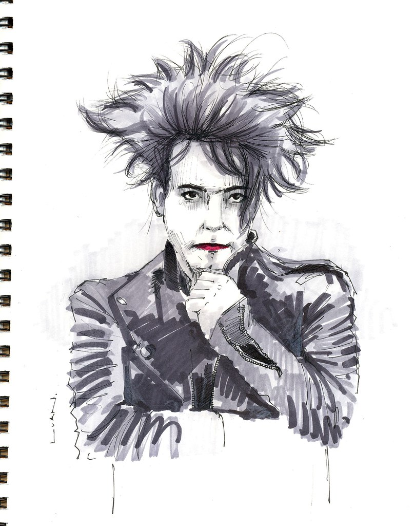 Robert Smith Drawing Image