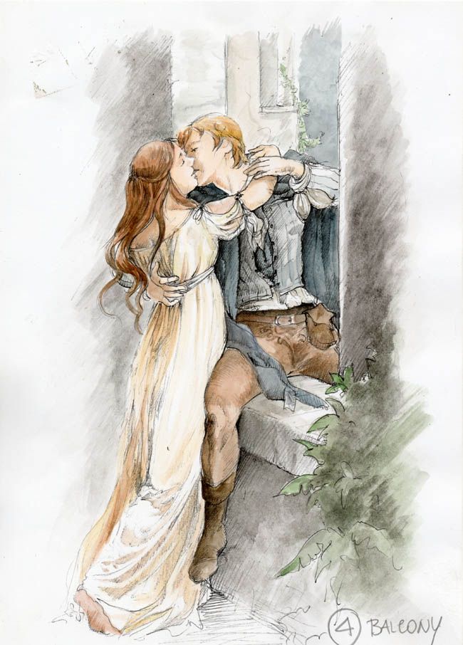Romeo And Juliet Drawing Image