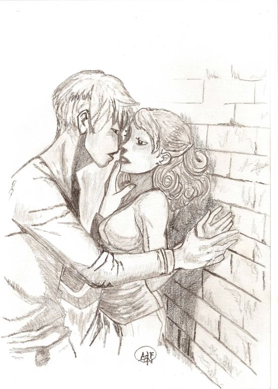 Ron And Hermione Drawing