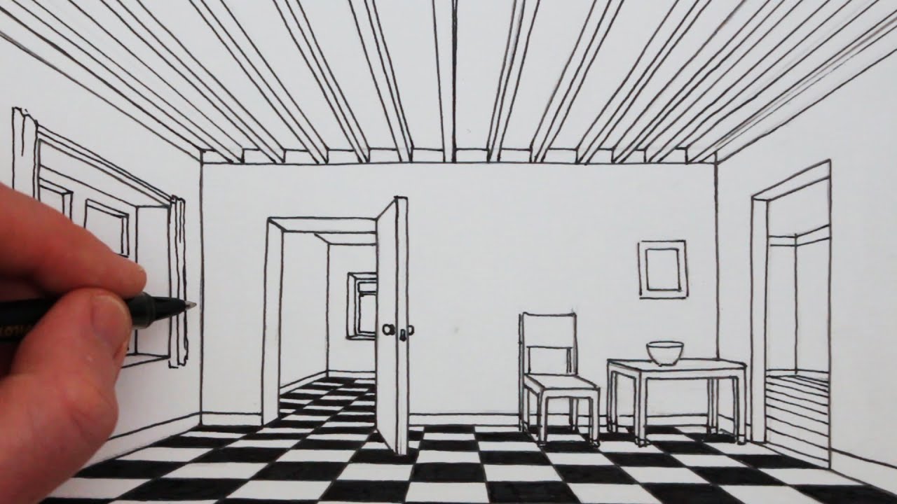 Room Drawing High-Quality