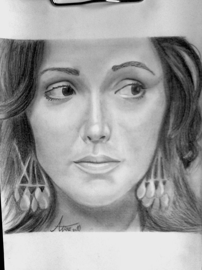 Rose Byrne Drawing Art