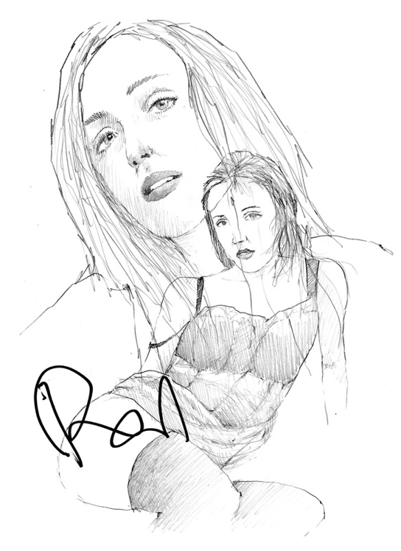 Rose Byrne Drawing Beautiful Image