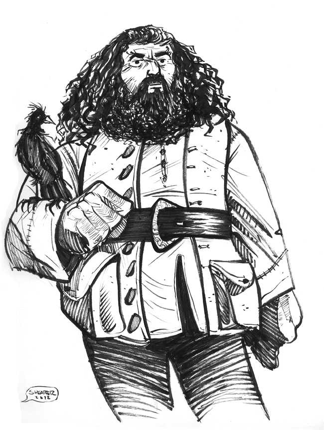 Rubeus Hagrid Drawing Best