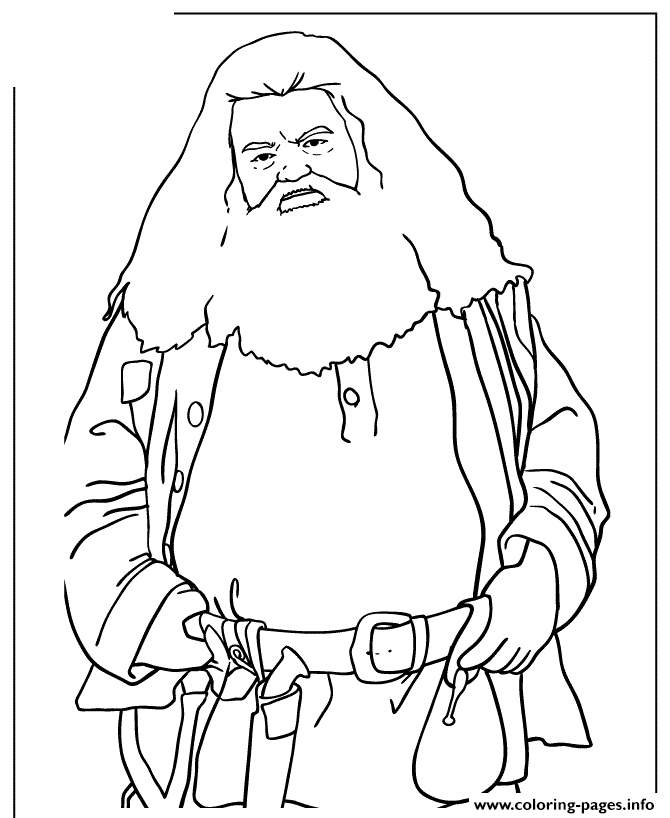 Rubeus Hagrid Drawing Image