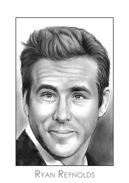 Ryan Reynolds Drawing Art