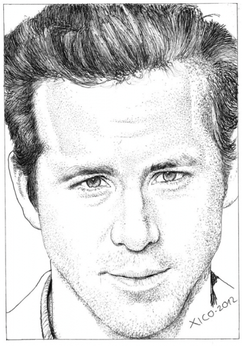 Ryan Reynolds Drawing Best
