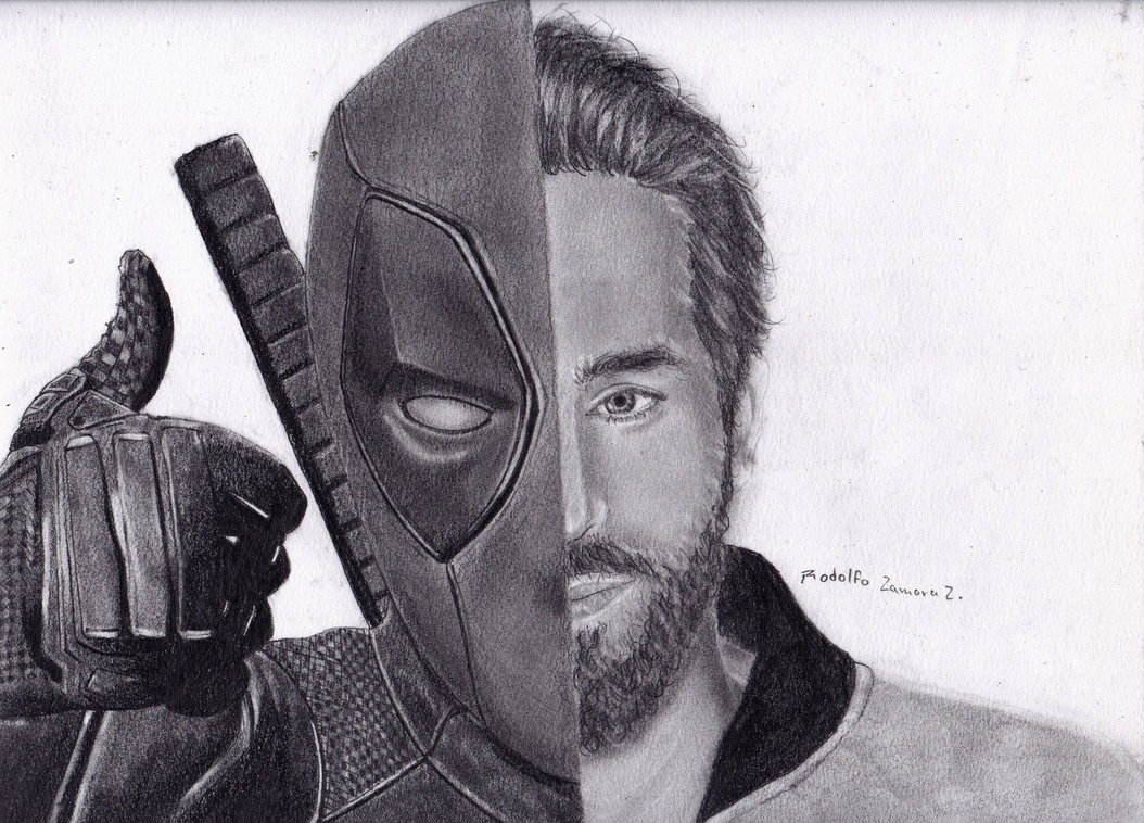Ryan Reynolds Drawing Picture