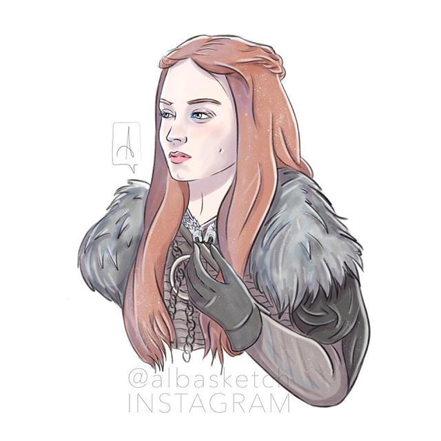 Sansa Stark Drawing Picture