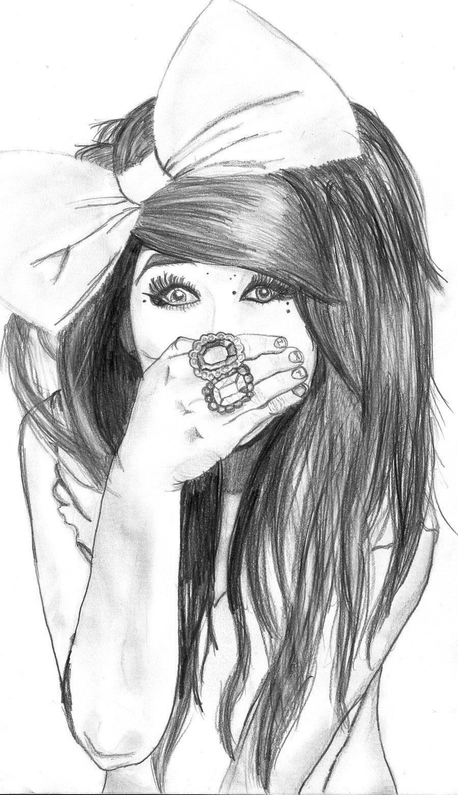Scene Girl Drawing Picture
