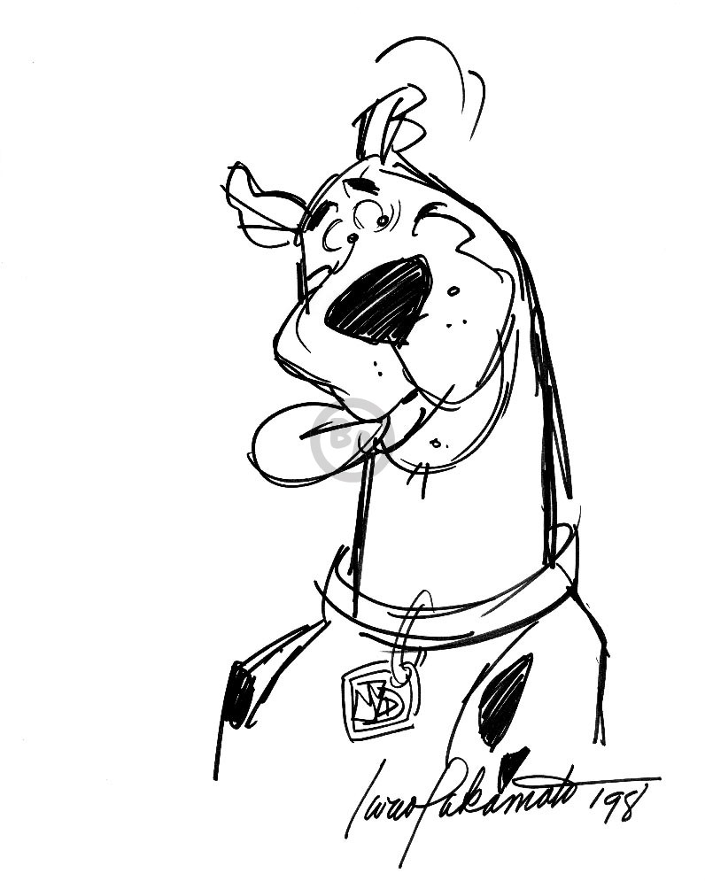 Scooby Doo Drawing Image