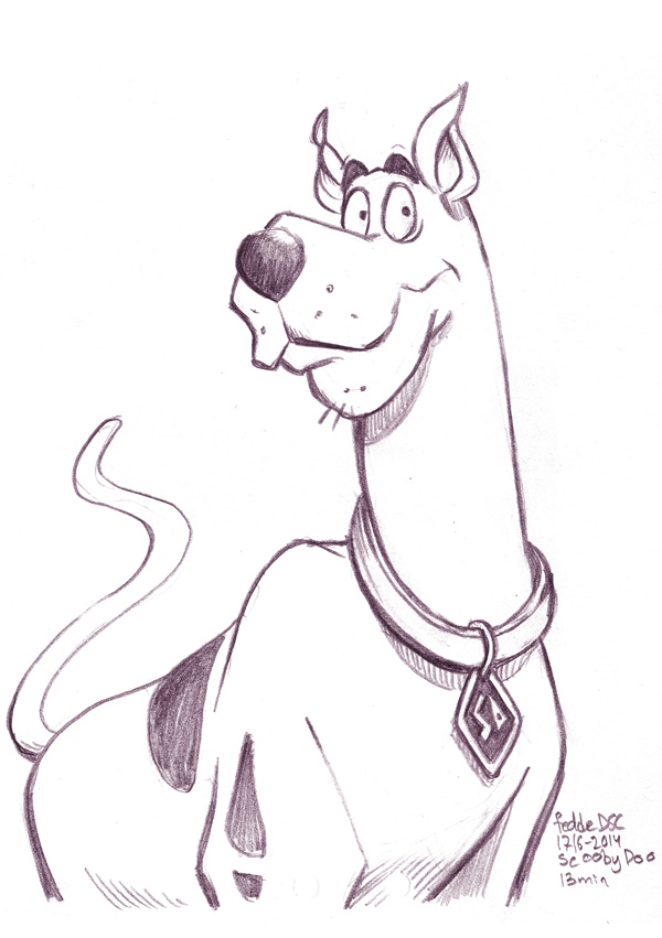 Scooby Doo Drawing Picture
