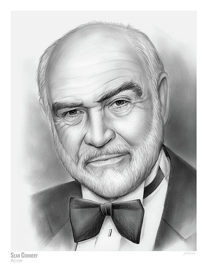 Sean Connery Drawing Best