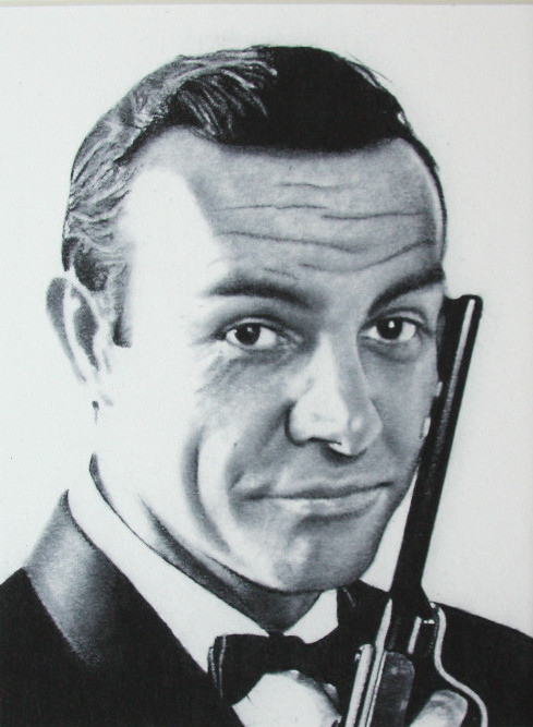 Sean Connery Drawing Image