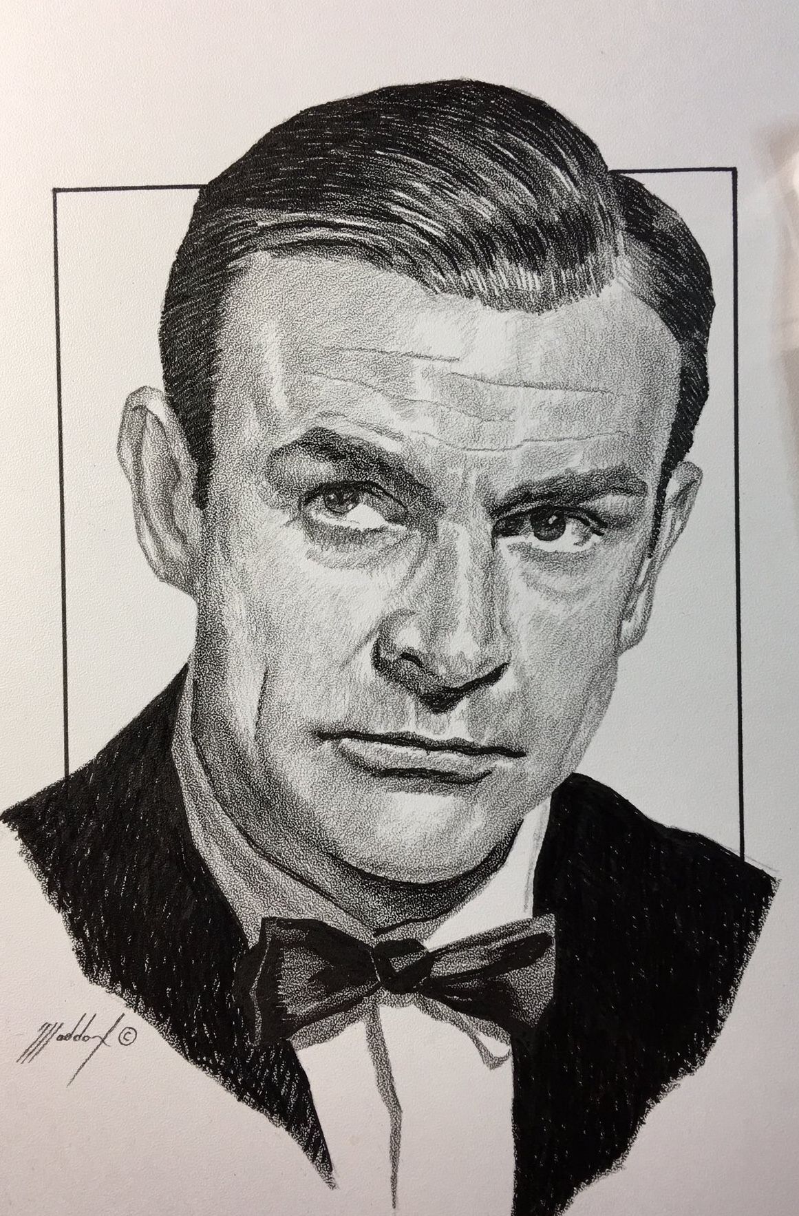Sean Connery Drawing Pics