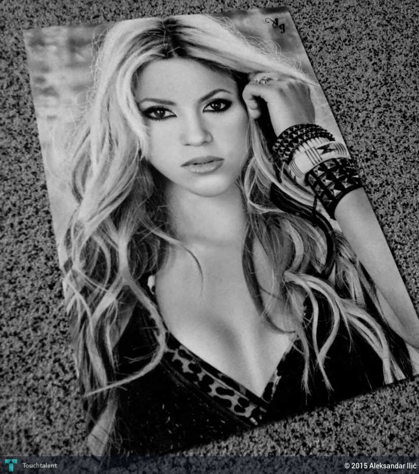 Shakira Art Drawing