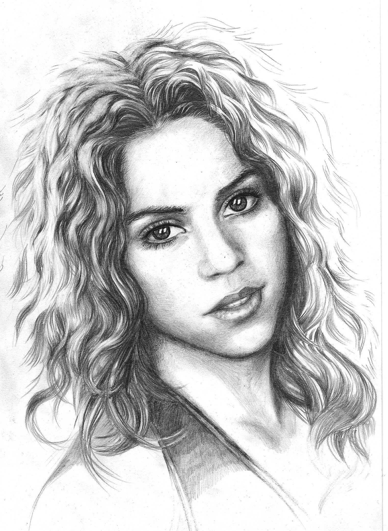 Shakira Drawing Images