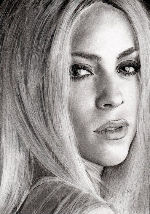 Shakira Drawing Photo