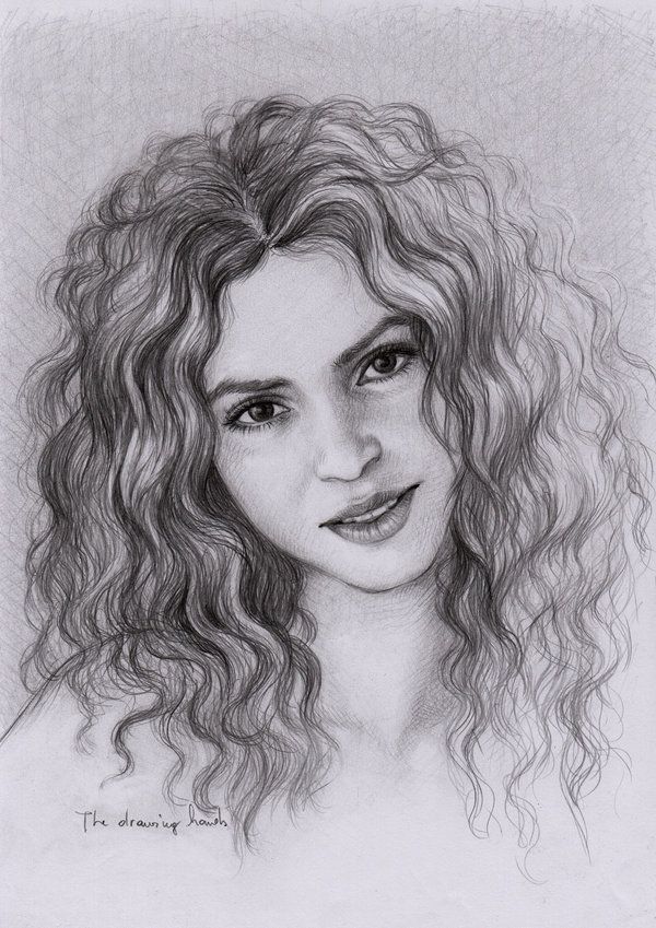 Shakira Drawing Pic