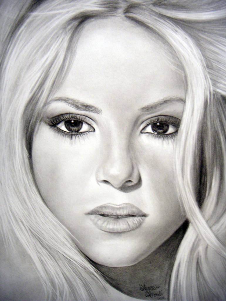 Shakira Drawing