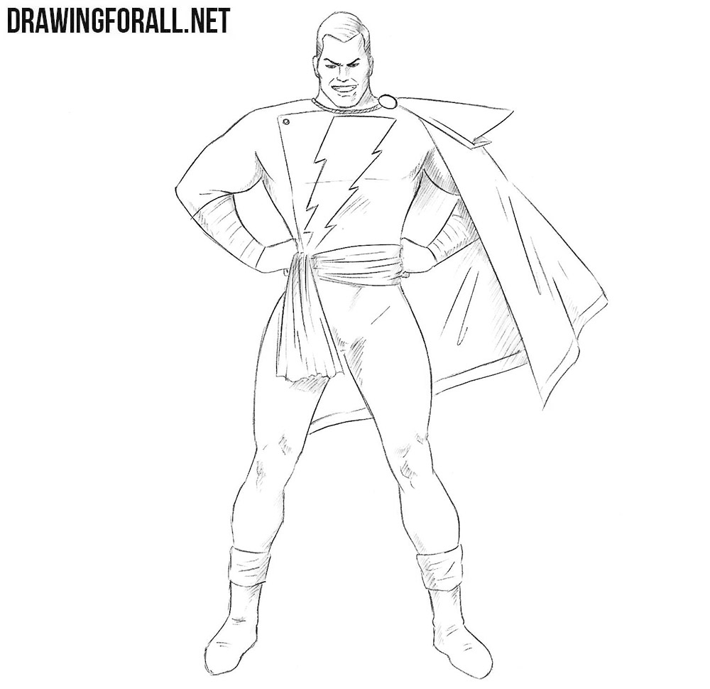 Shazam Drawing Image