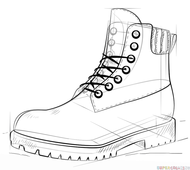 Shoe Drawing Images