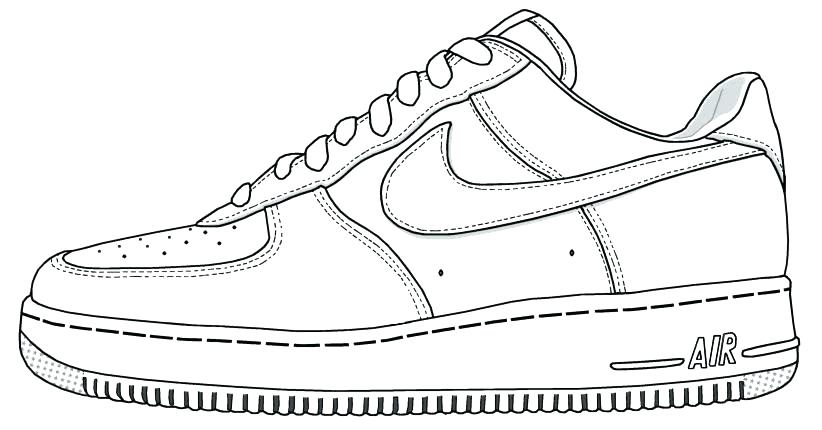 Shoe Drawing Picture