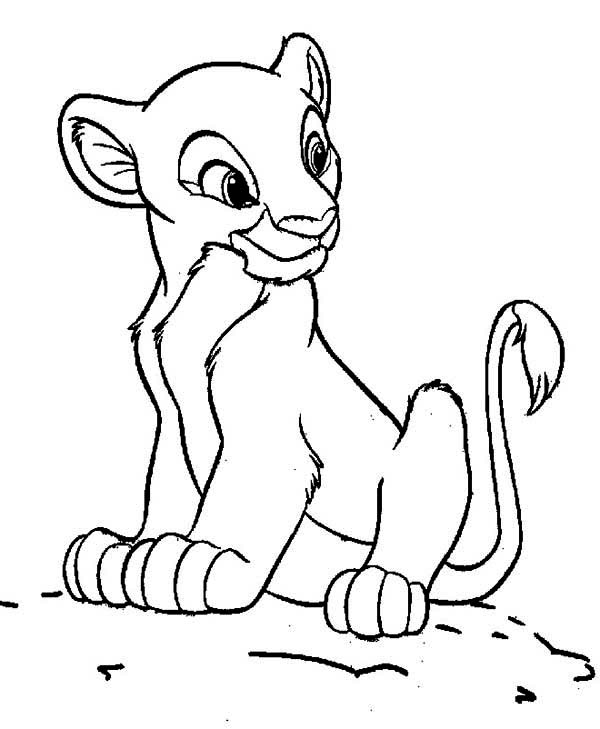 Simba Drawing Realistic