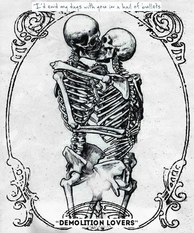 Skeleton Lovers Drawing Best