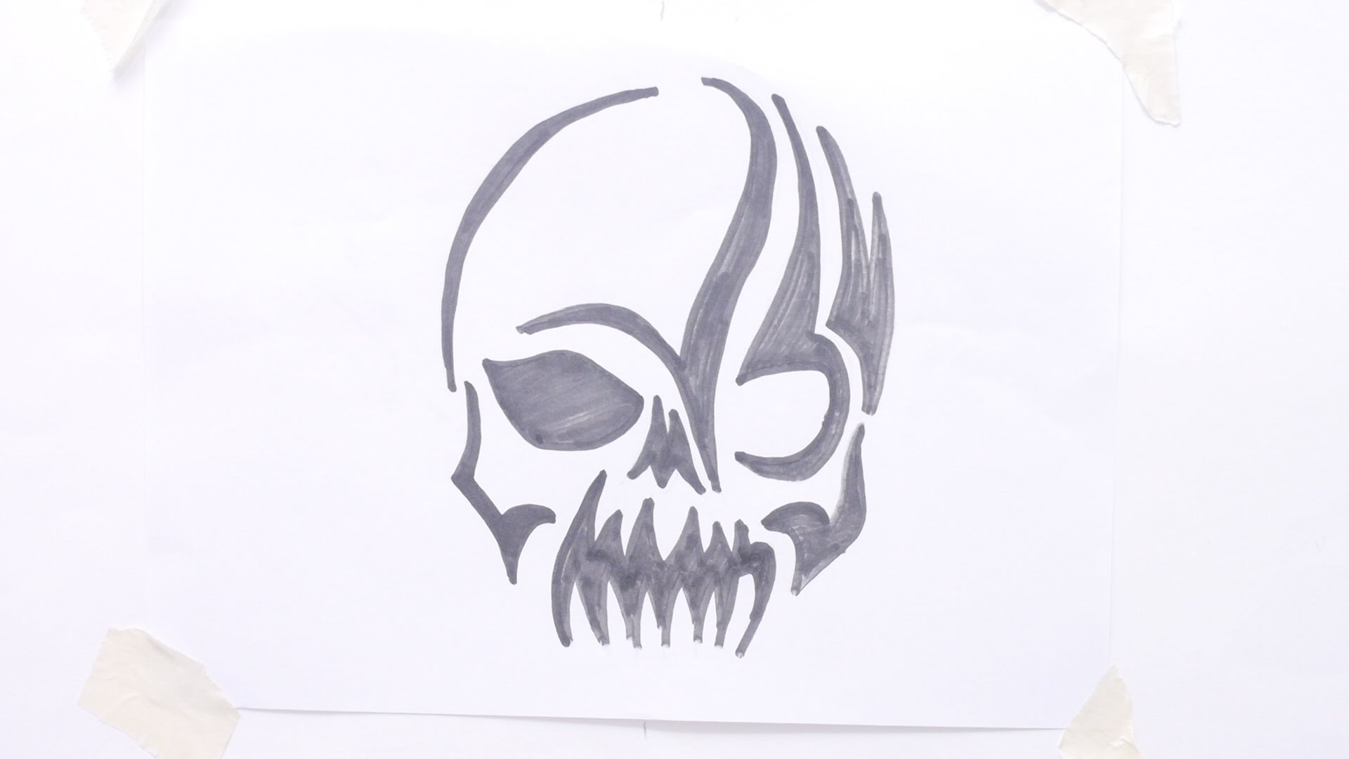 Skull Drawing Images