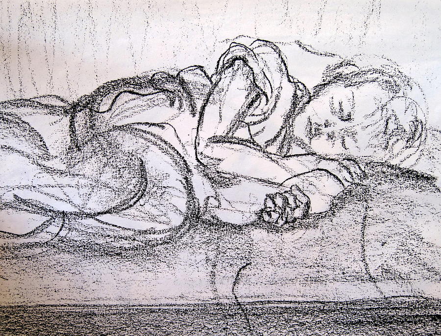 Sleeping Boy Drawing Amazing