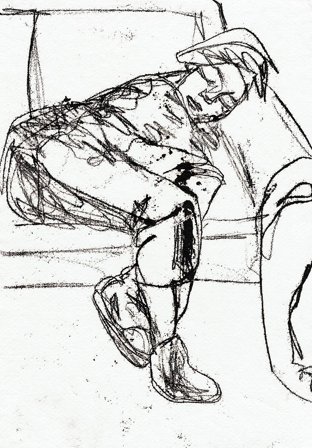 Sleeping Boy Drawing Beautiful Image