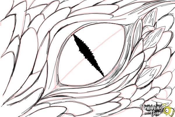 Smaug Dragon Eyes Drawing Art