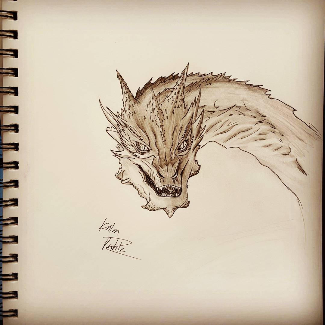 Smaug Drawing Photo