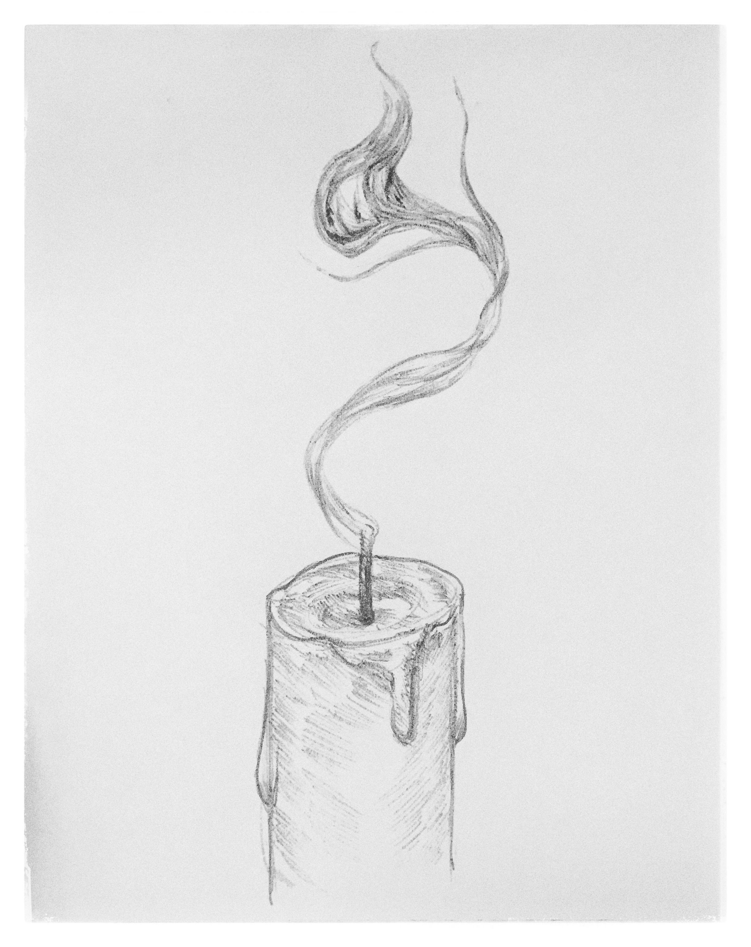 Smoke Drawing Photo
