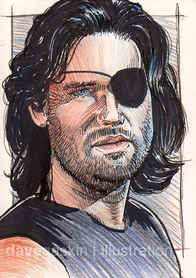 Snake Plissken Drawing Pics