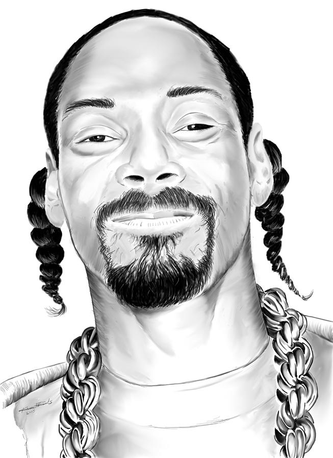 Snoop Dogg Drawing Amazing