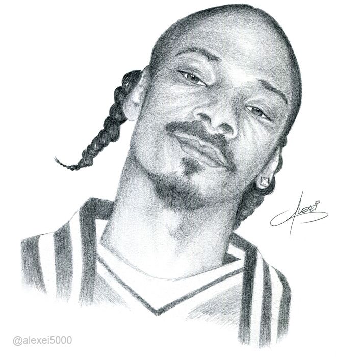 Snoop Dogg Drawing Pics