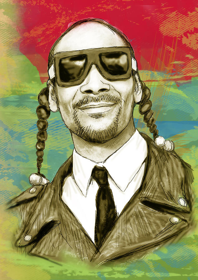 Snoop Dogg Drawing Realistic