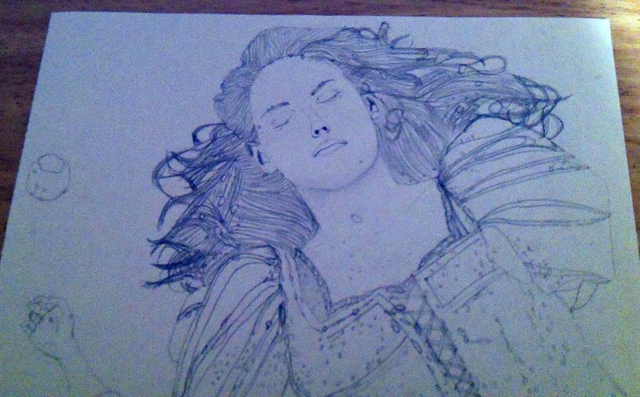 Snow White And The Huntsman Drawing Art