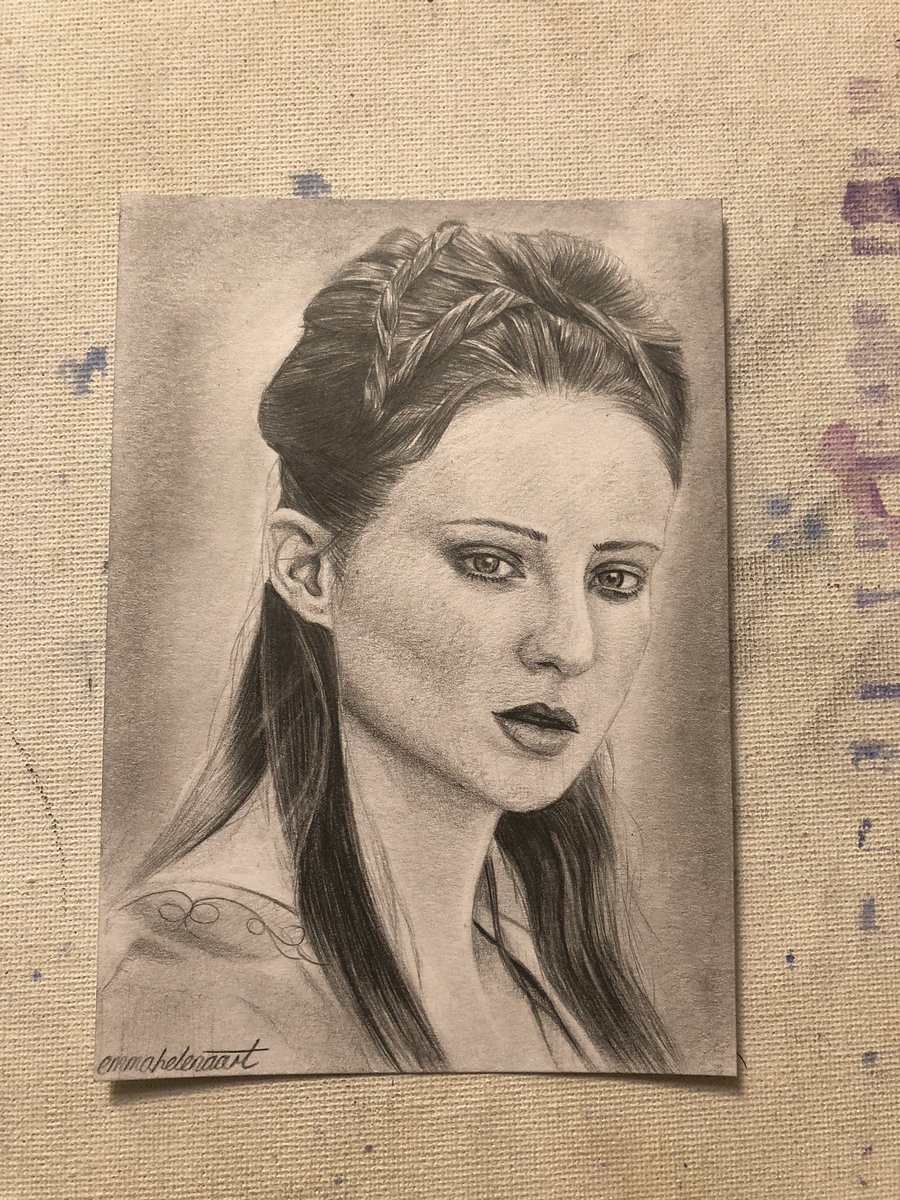 Sophie Turner Drawing Sketch