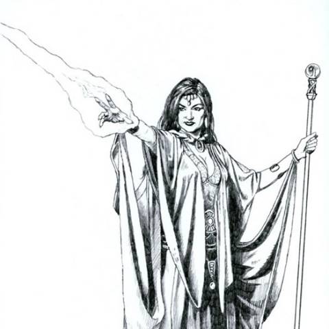Sorceress Drawing Pics