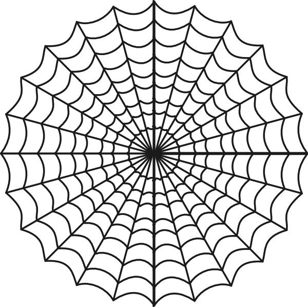 Spider Web Drawing Realistic