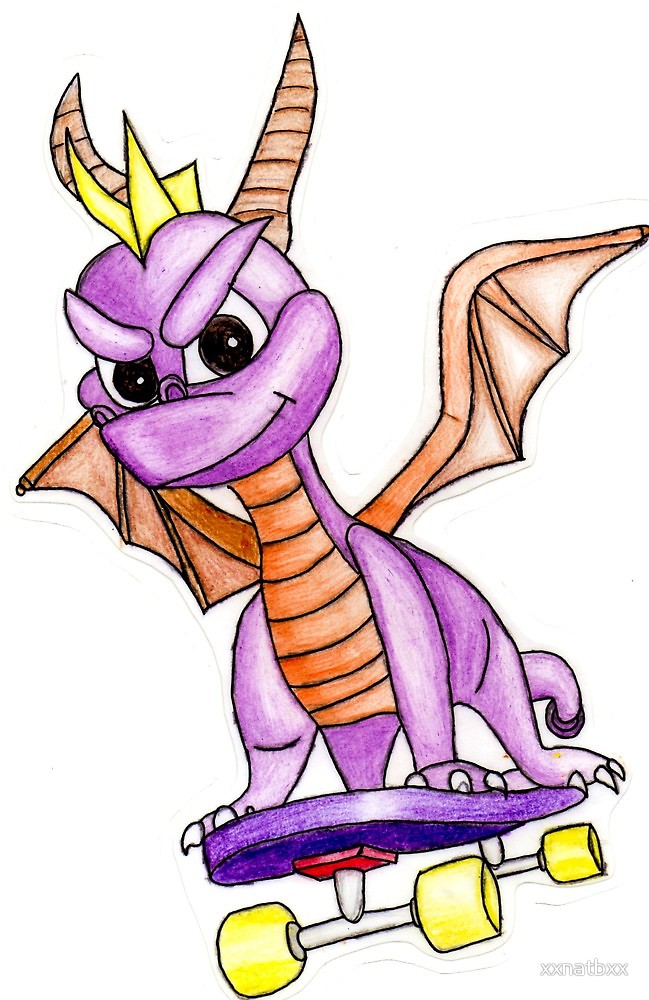 Spyro Drawing Sketch