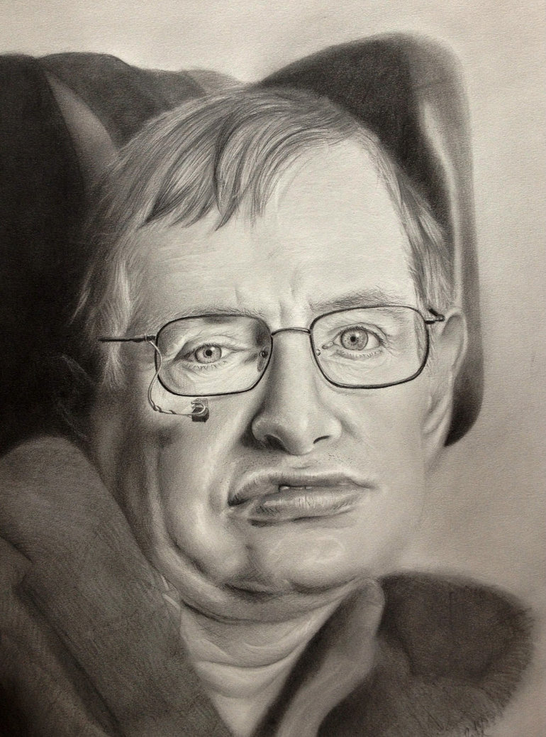 Stephen Hawking Drawing Picture